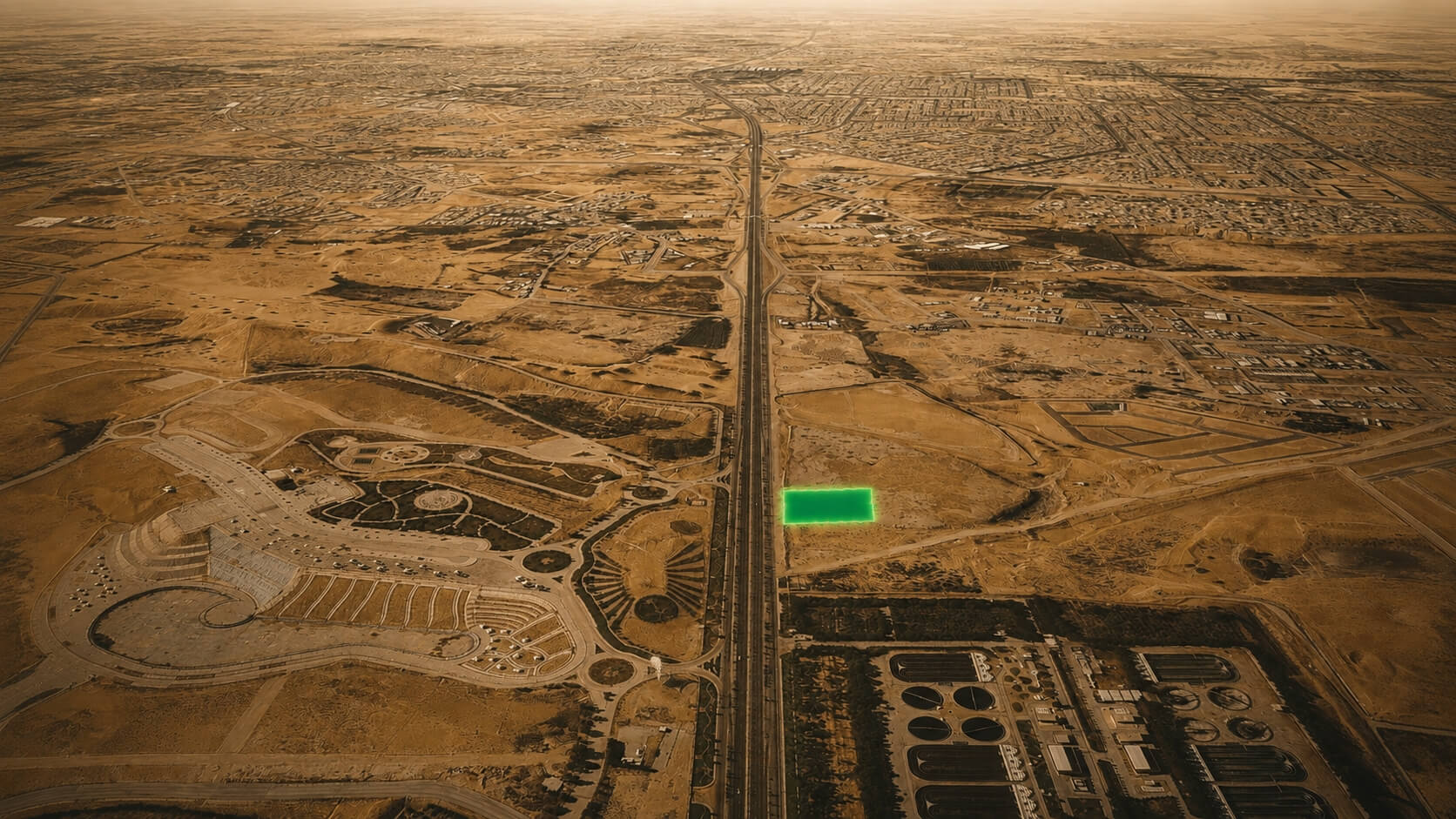 فرصة استثمار أرض على طريق الملك سلمان – شرق الفايزية